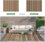 GENIMO Outdoor Rug, Waterproof Plastic Rugs - Image 4
