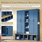 Merax Modern Farmhouse Hall Tree - Image 5