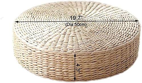 HUAWELL 2 Pack Tatami Floor Pillow Sitting Cushion Bigger Size, Round Padded - Image 2