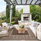GENIMO Outdoor Rug, Waterproof Plastic Rugs - Image 2