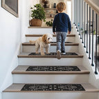 Stair Treads — 4 Pack 10x30 inch Non-Slip Rubber Stair Mats - Image 4