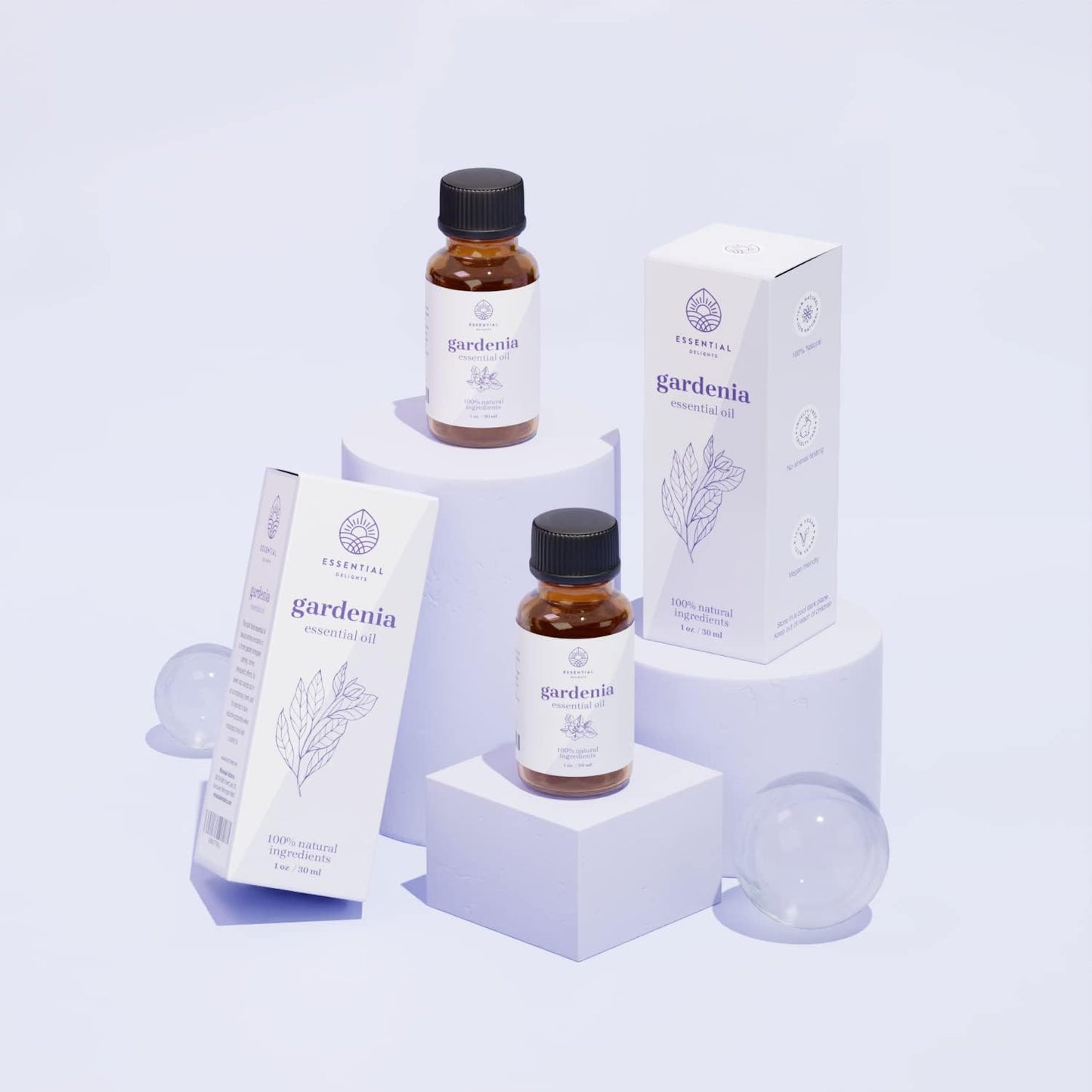 Gardenia Essential Oil - Premium Grade Essential Oil | Delicate Sweet Scent | for Aromatherapy, Soaps, Lotions, & Candles | Vegan & Cruelty Free (1 oz.)