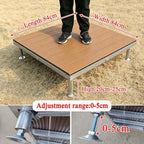 Heavy Duty Adjustable Floating Deck Platform Patio Flooring 84x84cm - Image 2