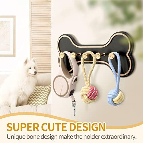 MTERSN Dog Leash Holder Wall Mount - Image 3