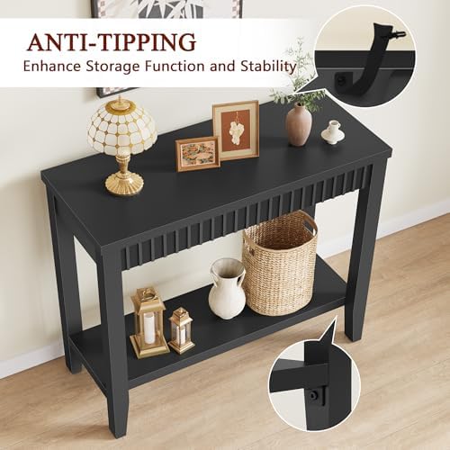 FAVOOSTY 31.5" Entryway Table, Console Tables - Image 3