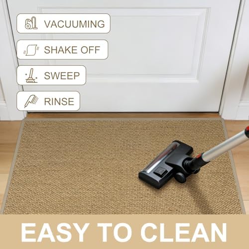 LEKEEPGO Front Door Mat 17"x29", Indoor Non Slip Washable Entry Mat - Image 6