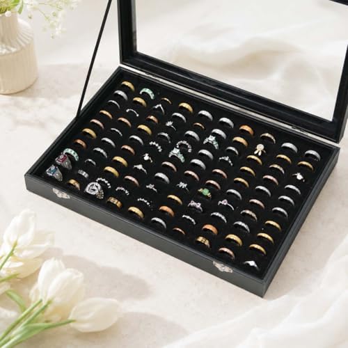 100 Slots Ring Display Case - Image 4
