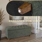 HomePop Ainsley 40" Storage Ottoman Bench - Image 5