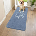 Smiry Dog Door Mat for Muddy Paws, Absorbent Non Slip Dirt Trapper by Smiry