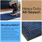GORILLA GRIP WeatherMAX Door Mat, Indoor Outdoor - Image 3