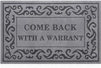 Welcome Mats Outdoor Doormat Entrance Front Door Mat Come Back by Lzuso