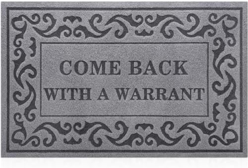Welcome Mats Outdoor Doormat Entrance Front Door Mat Come Back by Lzuso
