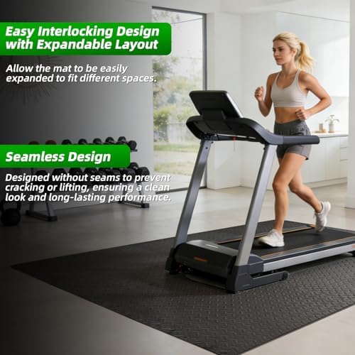 Art3d 36-Pack 24"x24" EVA Interlocking Exercise Mats, 144 Sq.Ft - Image 5