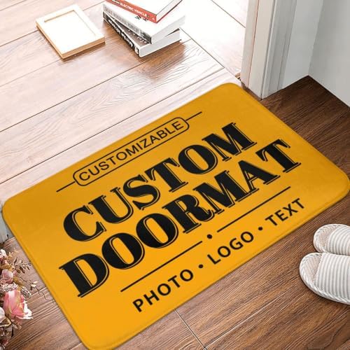 Custom Doormat Personalized Floor Mat by Custom