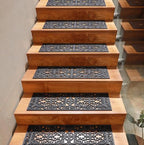 Stair Treads — 4 Pack 10x30 inch Non-Slip Rubber Stair Mats by Unknown