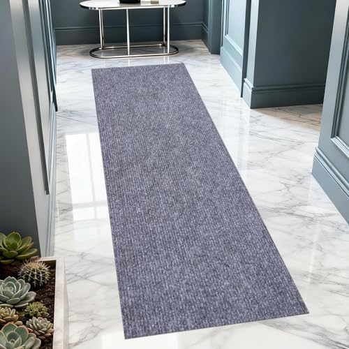 2x8 ft Outdoor Runner Rug, Non-Slip Indoor Outdoor Carpet Runner by Unknown