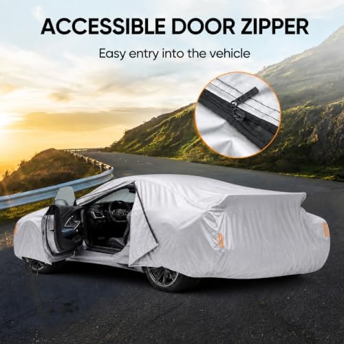 Car Cover Custom Fit for Chevrolet Corvette C4 C5 C6 C7 C8 1980–2026, Outdoor - Image 5