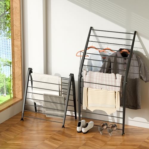 Whitmor Spacemaker Folding Drying Rack, Indoor Clothes Organizer by Whitmor