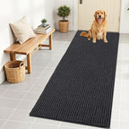 OLANLY Dog Door Mat for Muddy Paws 70x24, Extra Absorbent Chenille Mud Mat by OLANLY