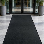 Commercial Carpet Runner, 4ft x 10ft Ribbed Hallway Runner Rug - Image 2