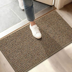 BEQHAUSE Dirt Trapper Door Mat 17" x 30", Non-Slip Doormats by BEQHAUSE
