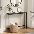VASAGLE 31.5" Console Table, Narrow Behind Couch Table, 1 Tier by VASAGLEbySONGMICSHOME