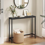 VASAGLE 31.5" Console Table, Narrow Behind Couch Table, 1 Tier by VASAGLEbySONGMICSHOME