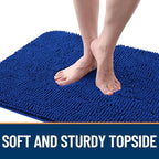 OLANLY Dog Door Mat for Muddy Paws 59x24, Super Absorbent Chenille Mud Mat - Image 4