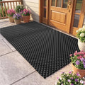 Front Door Mat Outside Entrance, Non Slip Doormat by QiCaiJia