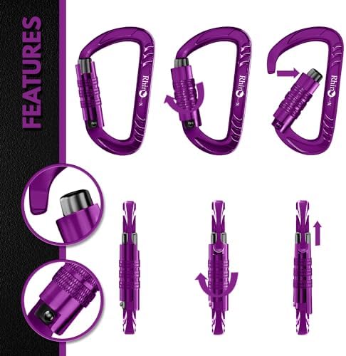 Rhino Produxs 12kN Heavy Duty Carabiner Clips - Image 4