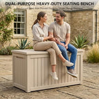 Outdoor Storage Box, 270 Gallon Waterproof Deck Box - Image 6