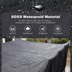 SheeChung Patio Furniture Cover Waterproof, Round Table Cover - Image 3