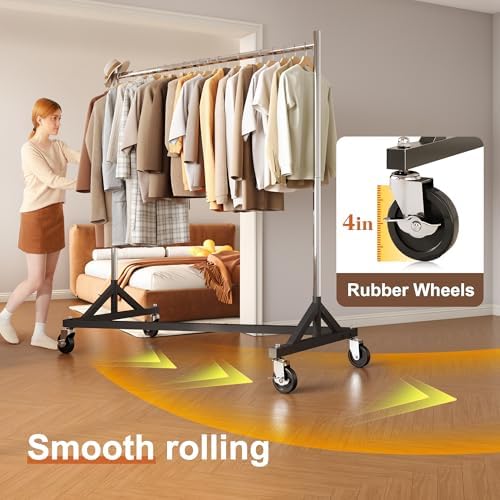 HOKEEPER Clothes Rack Z Rack Clothing Rack - Image 4