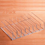 Clear Eyeshadow Makeup Organizer 2Pcs, 8Slot Acrylic Desk Organizer - Image 6
