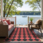 GENIMO Outdoor Rug, Waterproof Plastic Rugs - Image 5