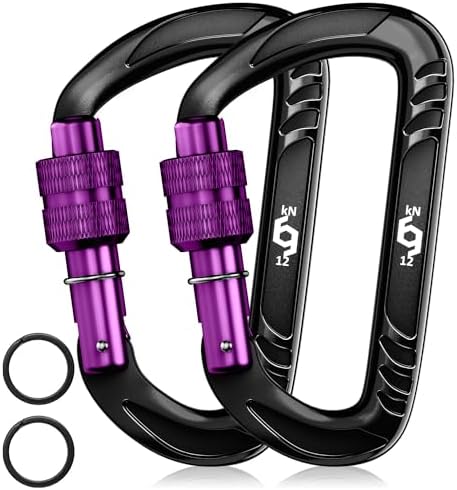 Rhino Produxs 12kN Heavy Duty Carabiner Clips by RhinoCarabiners
