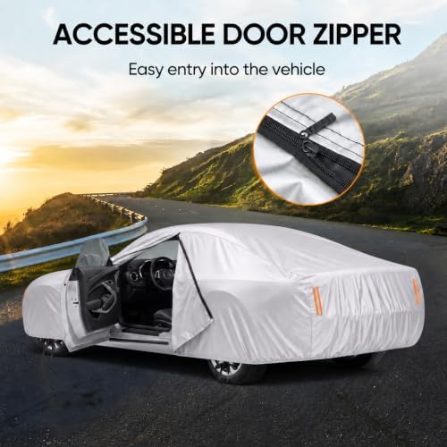 Car Cover Custom Fit for Chevy Camaro 2010-2026, Outdoor Waterproof All Weather - Image 5