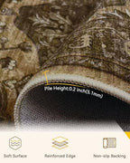 RELEANY Washable Area Rug, Small 2'6"x4' - Image 3