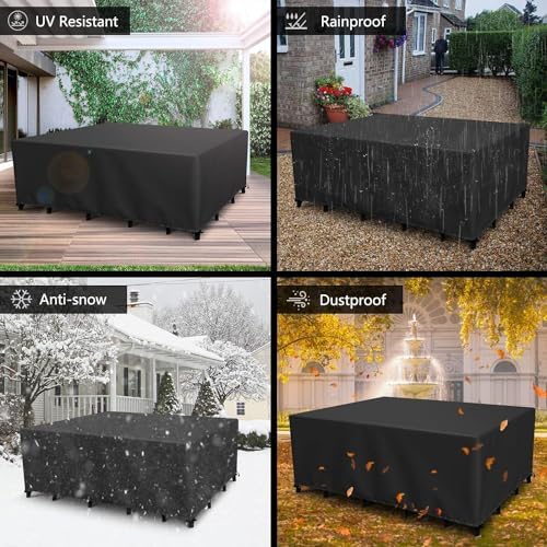 Outdoor Patio Furniture Covers Waterproof 88" L x 40" W x 40" H Rectangular - Image 7