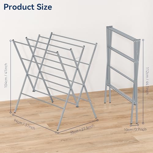 Whitmor Drying Rack Clothing, Foldable Clothes Drying Rack - Image 7