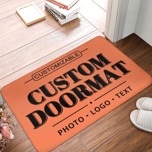 Custom Doormat Personalized Floor Mat by Custom