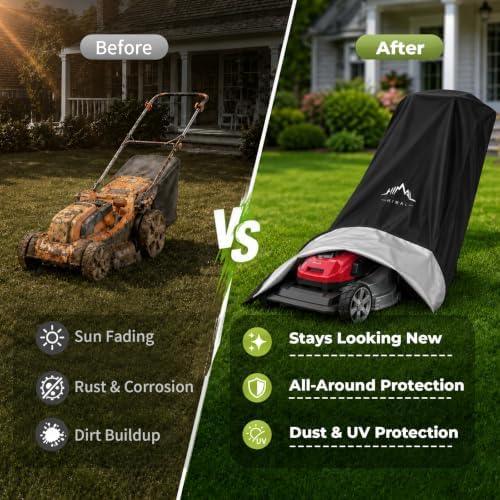 Himal Outdoors Push Lawn Mower Cover Waterproof Lawnmower Cover - Image 6