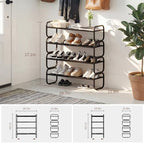 4 Tier Shoe Rack - Image 3