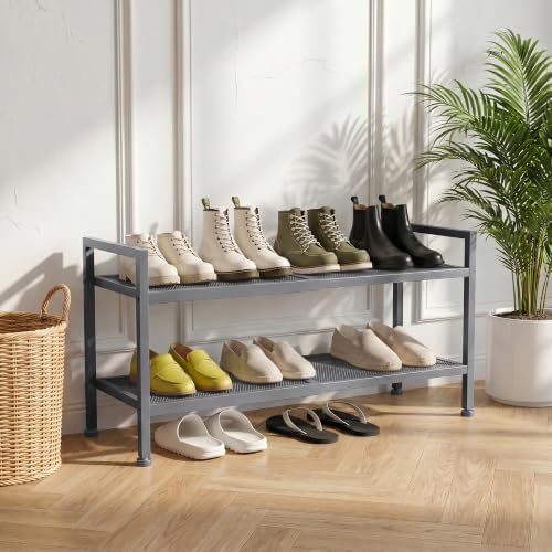 Expandable Shoe Rack for Closet, Shoe Storage - Image 6