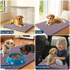 OLANLY Dog Door Mat for Muddy Paws 36x24, Extra Absorbent Chenille Mud Mat - Image 7