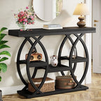 Tribesigns 39.4" Console Table, 4-Tier Sofa Table, Accent Tables by Tribesigns