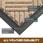 Front Door Mat, Heavy Duty Non-Slip Doormat 61.5"x36" - Image 2