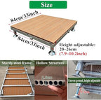 ESOYAWE 84x84cm Low Profile Patio Platform Deck - Image 2