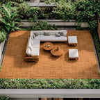 Golden Select 12" x 12" Interlocking Deck Tiles, Waterproof UV Resistant - Image 6