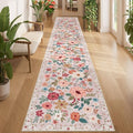 DUKINO 2x12 Washable Runner Rug, Non Slip Long Kitchen Runner Rug by DUKINO